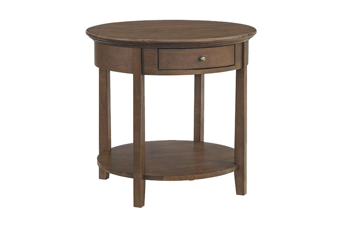 McKenzie Round End Table - Whittier Wood