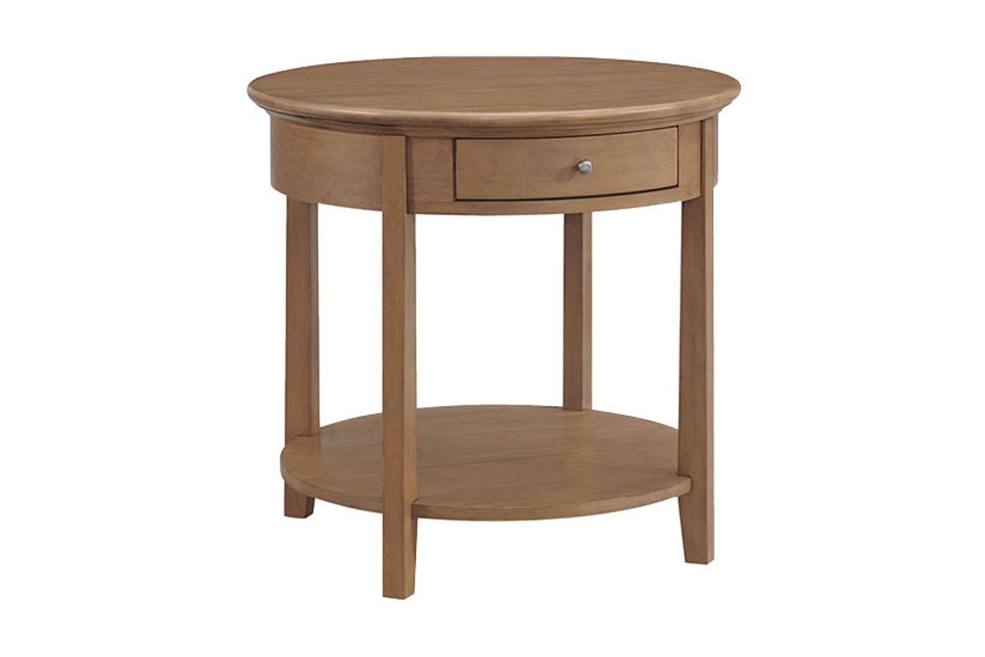 McKenzie Round End Table - Whittier Wood