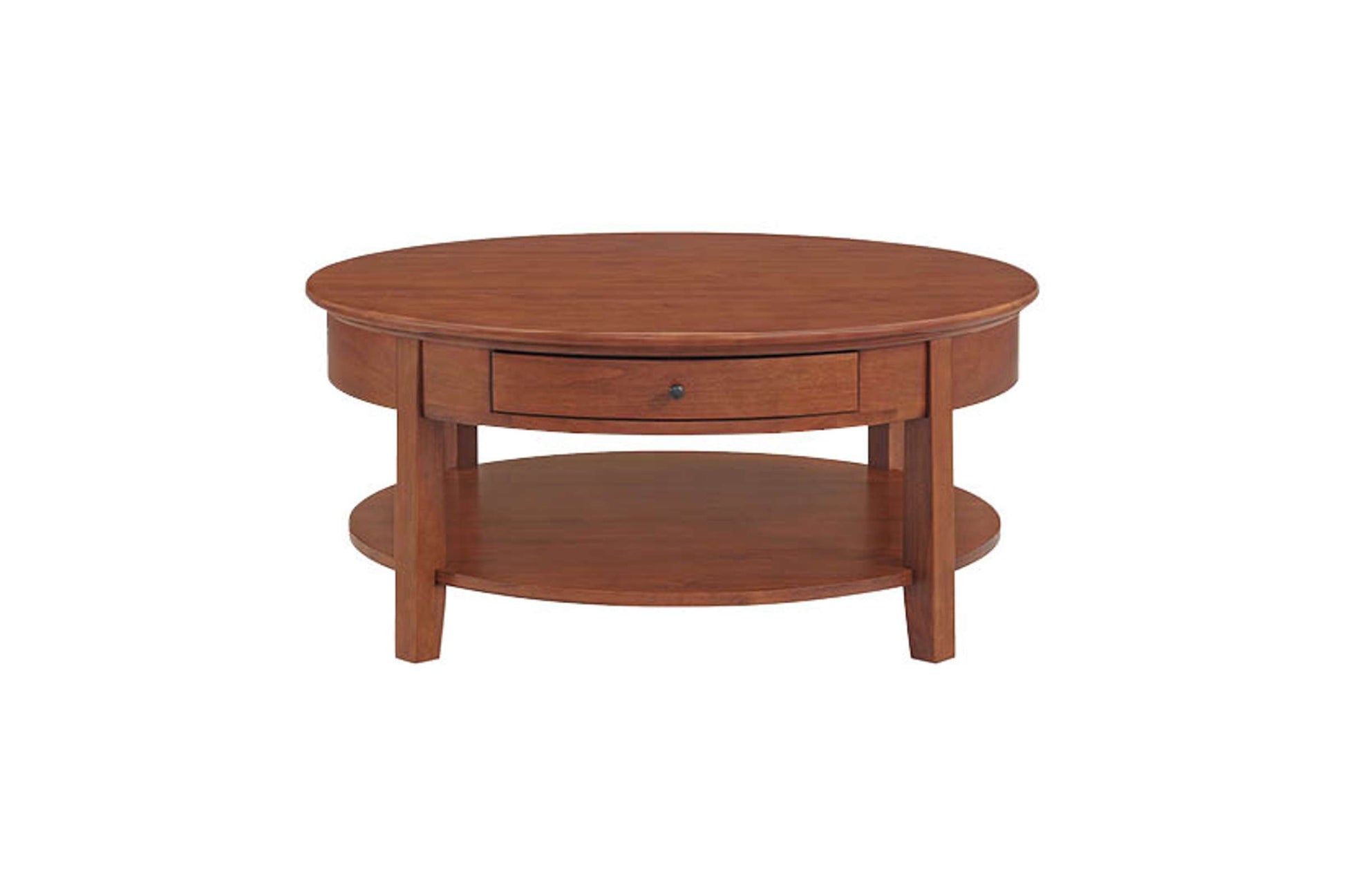 McKenzie Round Cocktail Table - Whittier Wood