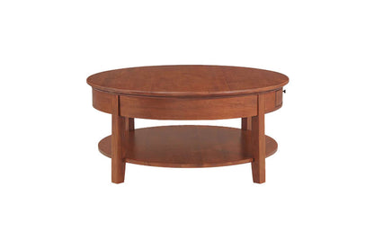 McKenzie Round Cocktail Table - Whittier Wood