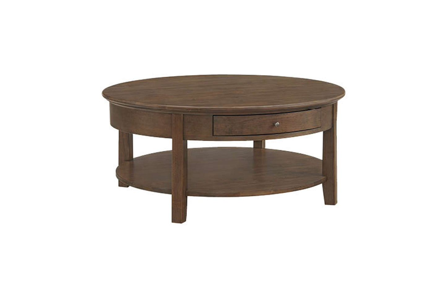 McKenzie Round Cocktail Table - Whittier Wood