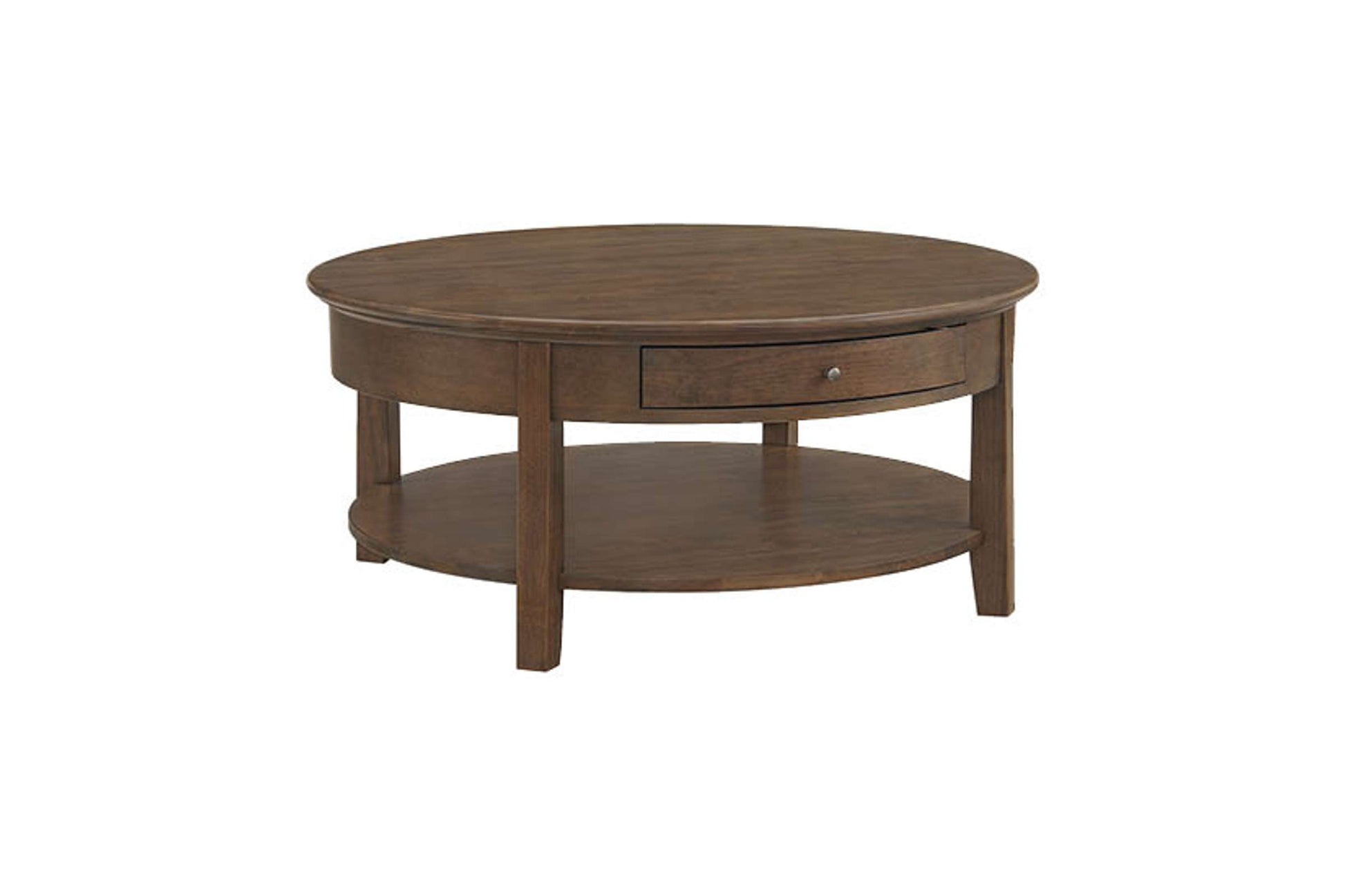 McKenzie Round Cocktail Table - Whittier Wood