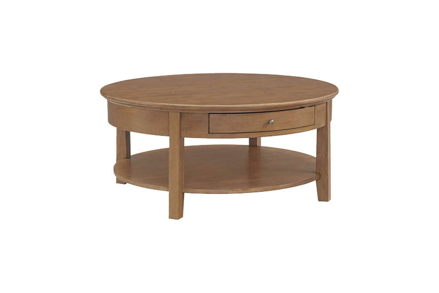 McKenzie Round Cocktail Table - Whittier Wood