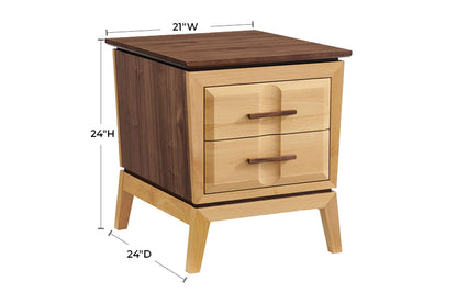 Addison End Table - Whittier Wood