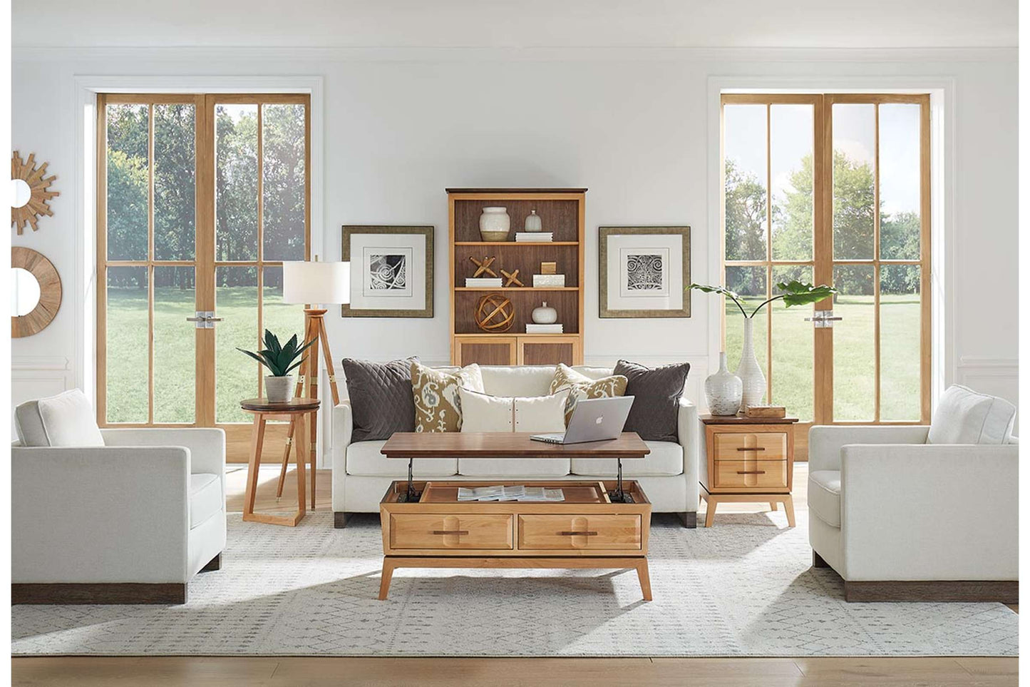 Addison Lift-Top Coffee Table - Whittier Wood