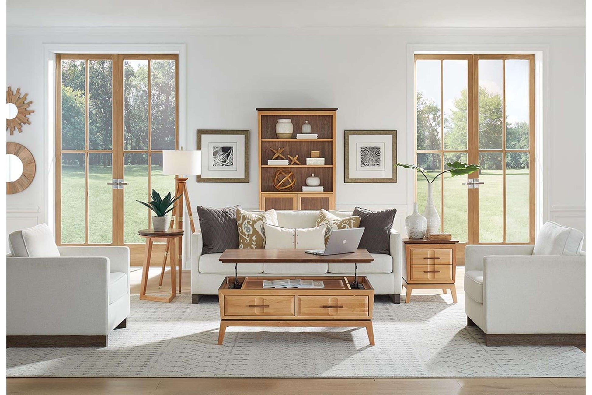 Addison Lift-Top Coffee Table - Whittier Wood