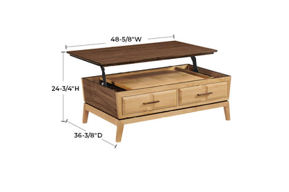 Addison Lift-Top Coffee Table - Whittier Wood