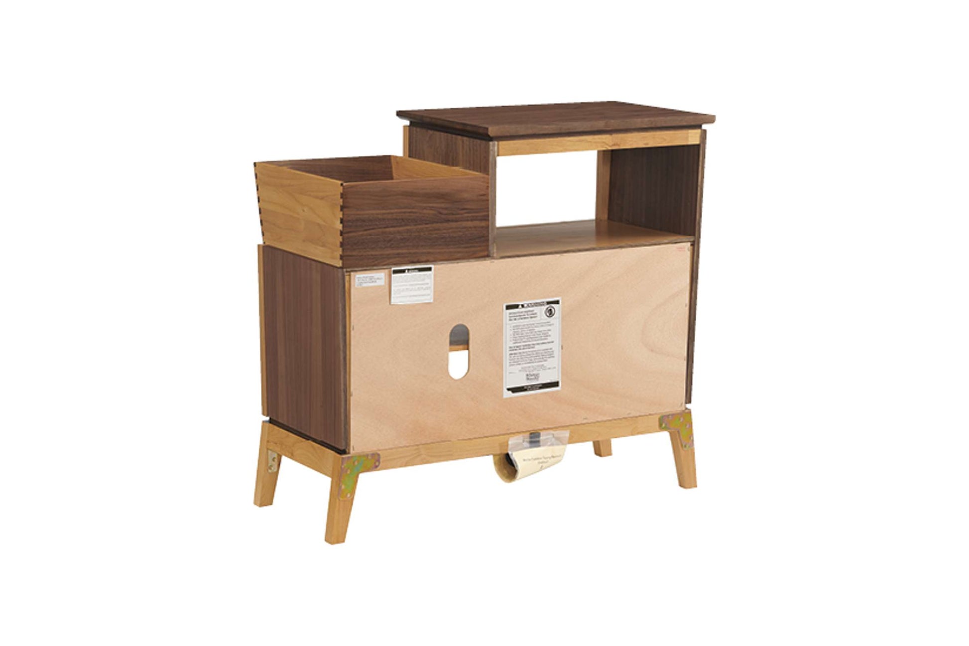 Addison 38" Vinyl Record Station - Whittier Wood