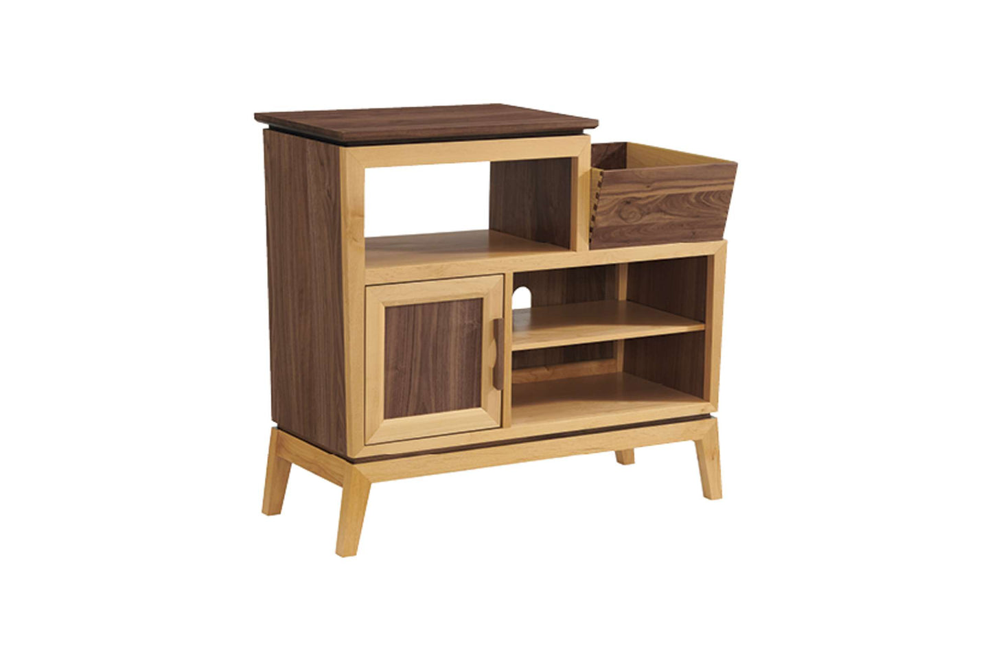 Addison 38" Vinyl Record Station - Whittier Wood