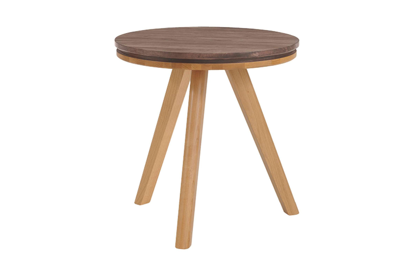 Addi Round Side Table - Whittier Wood