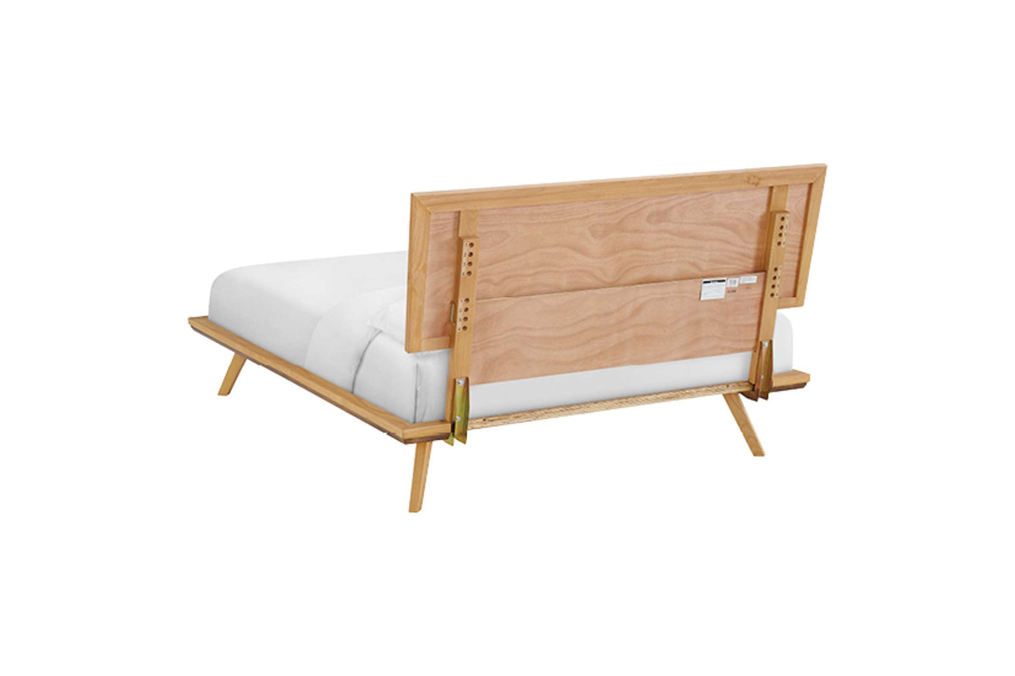 Addison Adjustable Headboard Platform Bed - Whittier Wood