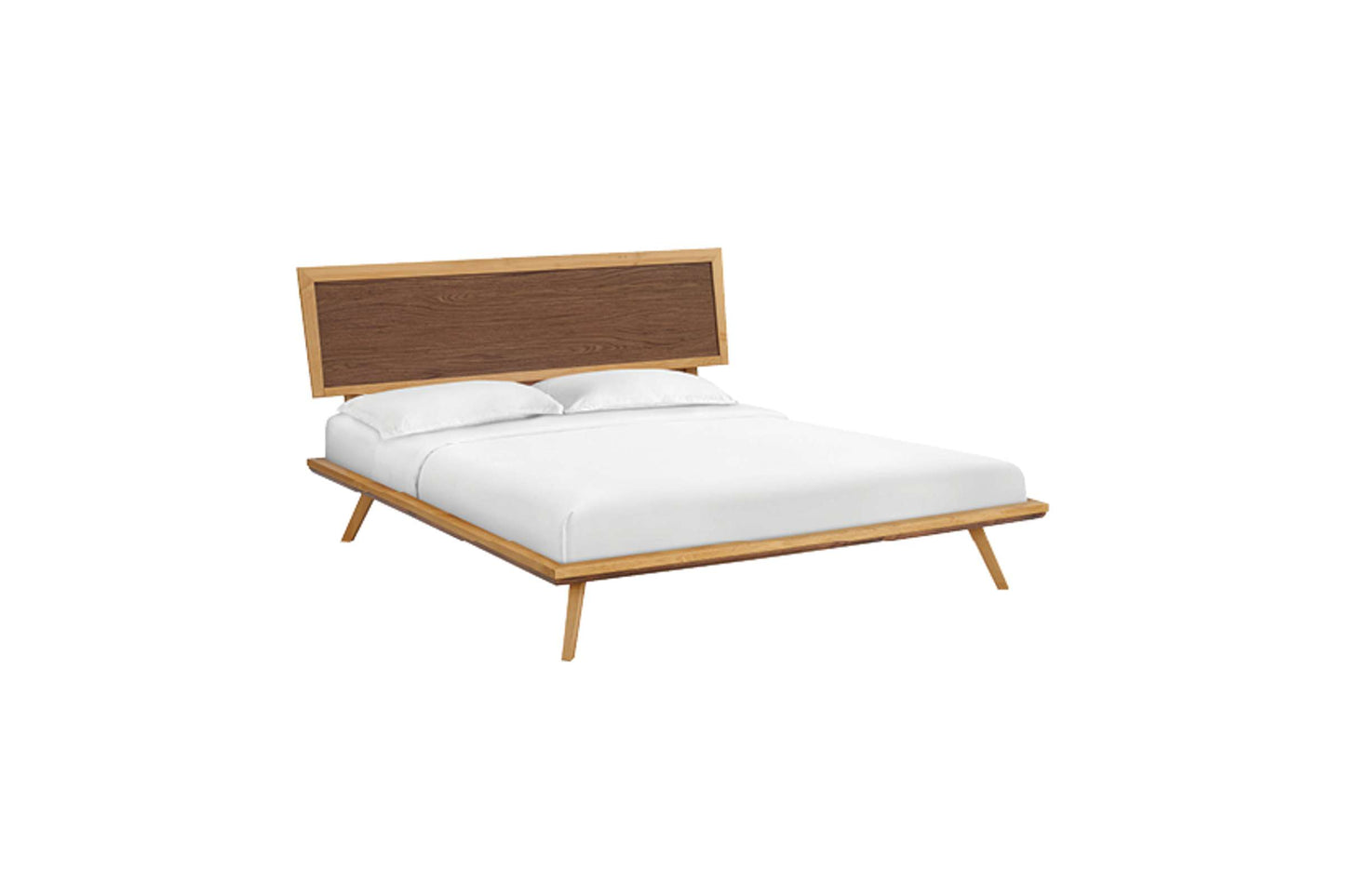 Addison Adjustable Headboard Platform Bed - Whittier Wood