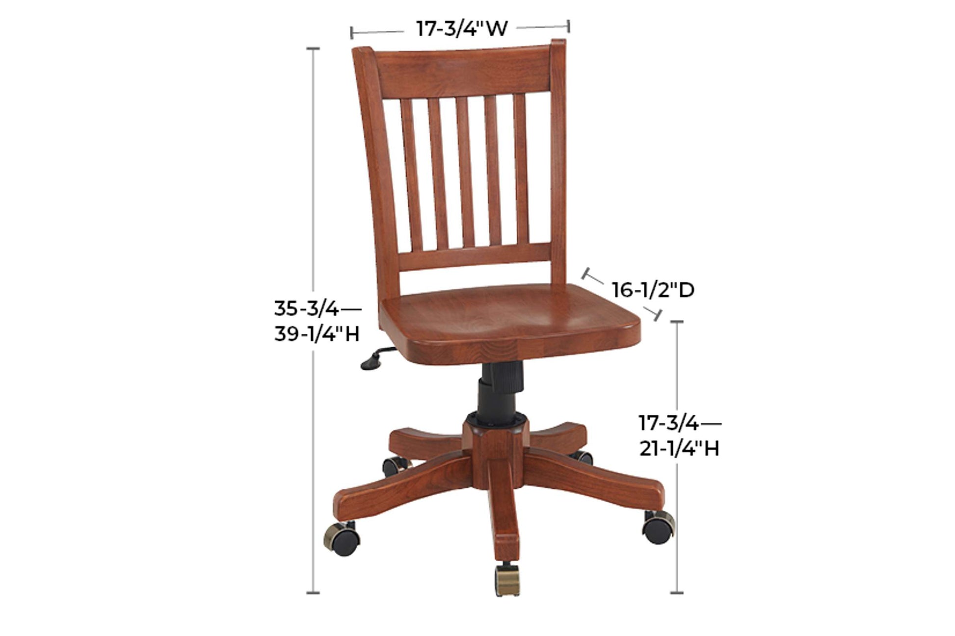 Hawthorne Office Chair - Whittier Wood