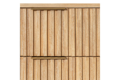 Mikala - Modern Natural Acacia Nightstand