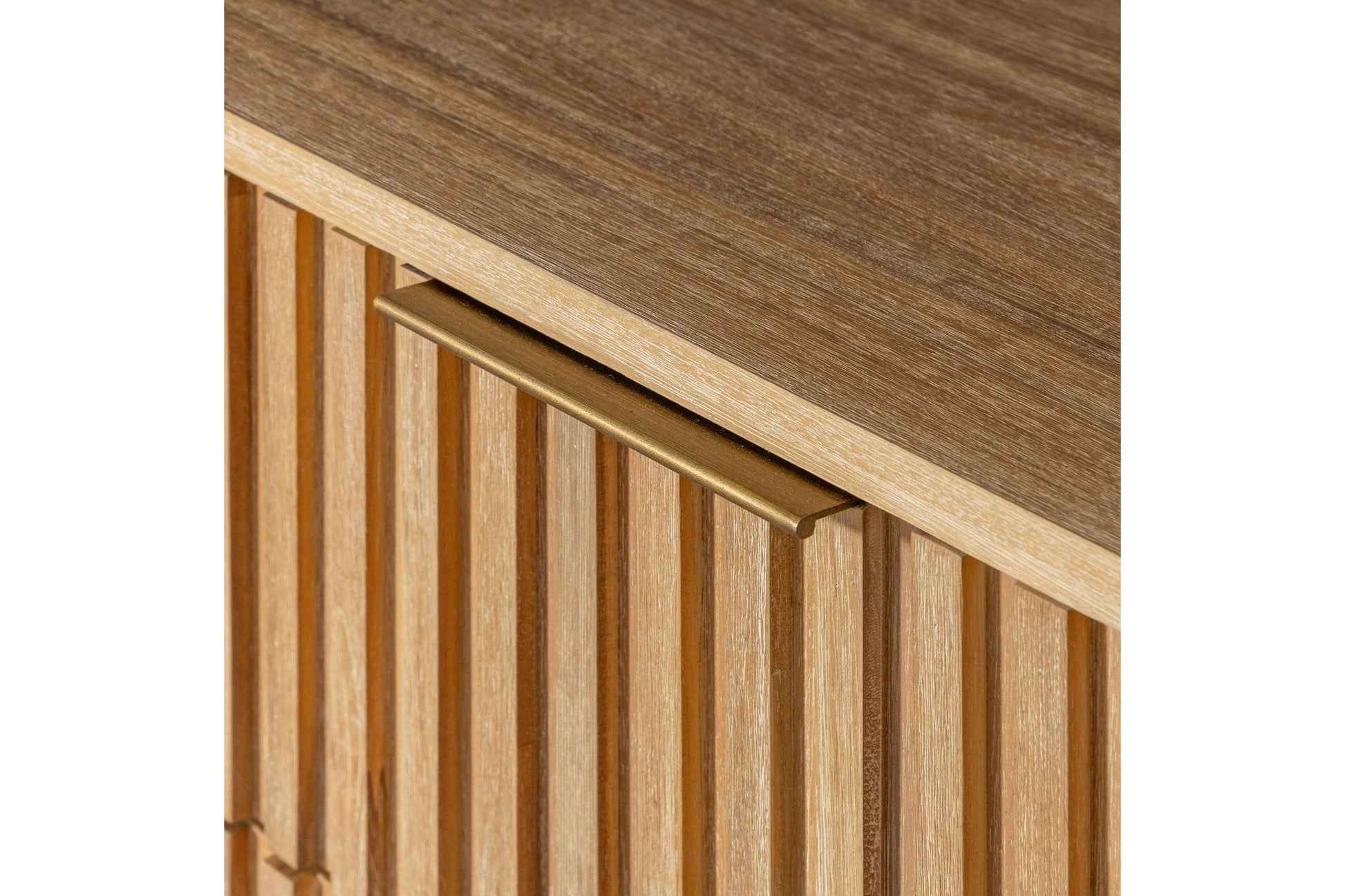 Mikala - Modern Natural Acacia Nightstand