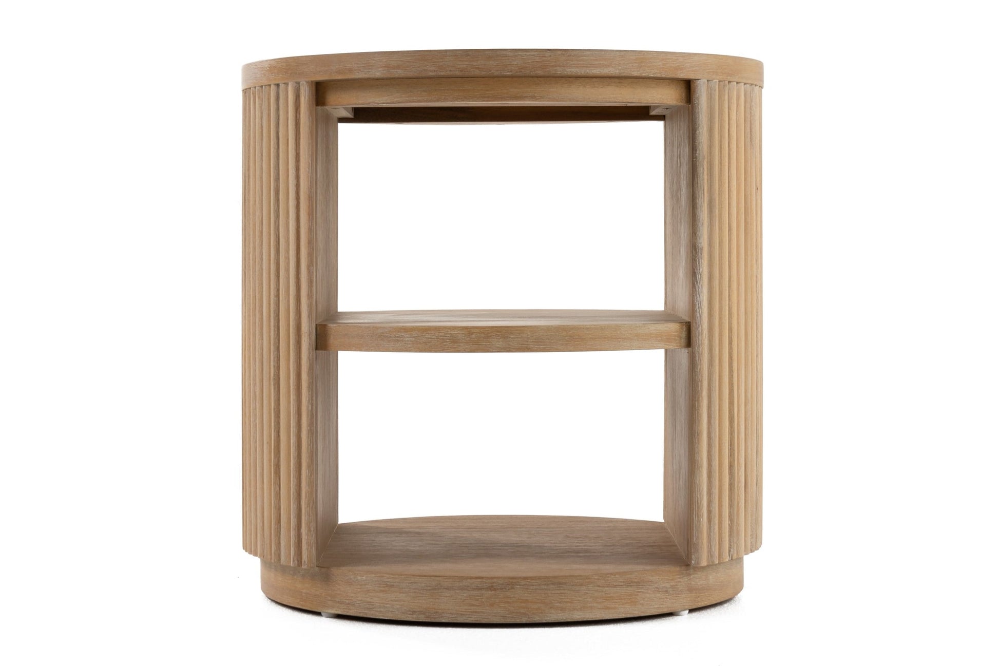 Jacobson - Modern Natural Acacia End Table