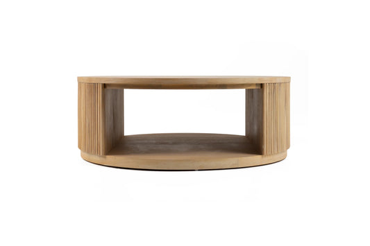 Jacobson - Modern Natural Acacia Coffee Table