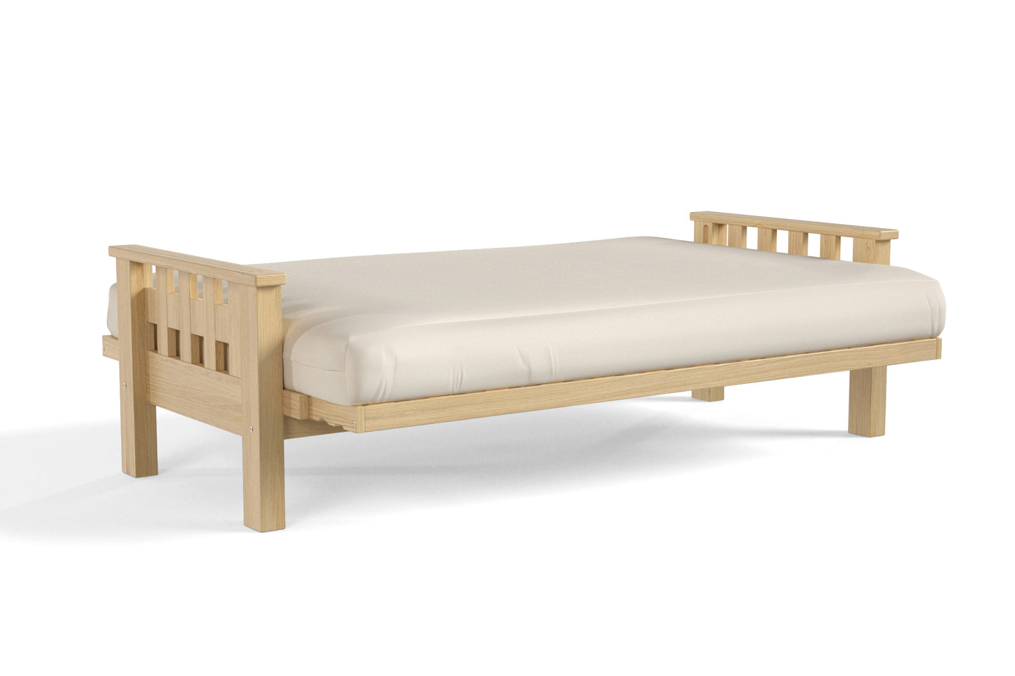 Aries Eco-Friendly Beech Wood Futon Sofa Bed Frame
