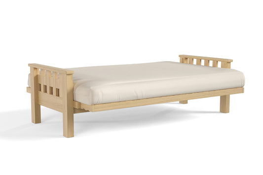 Aries Eco-Friendly Beech Wood Futon Sofa Bed Frame