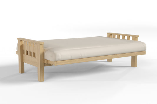Aries Eco-Friendly Beech Wood Futon Sofa Bed Frame