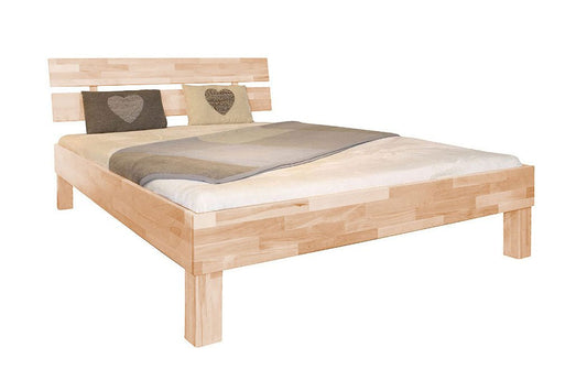 Anchorage Natural Beech Wood Platform Bed - Comfort Pure