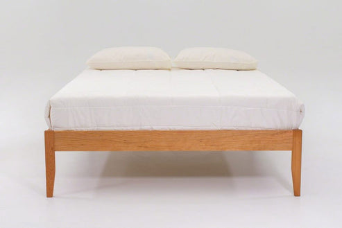 Basic Platform Bed - Solid Cherry Wood – Comfort Pure