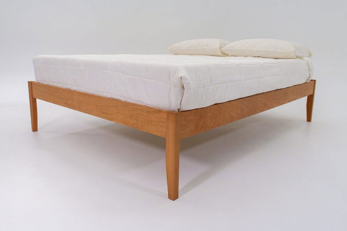 Basic Platform Bed - Solid Cherry Wood – Comfort Pure