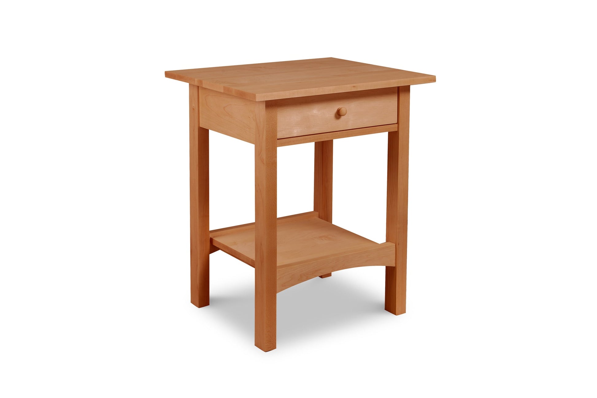 Burlington Shaker 1-Drawer Open Shelf Nightstand