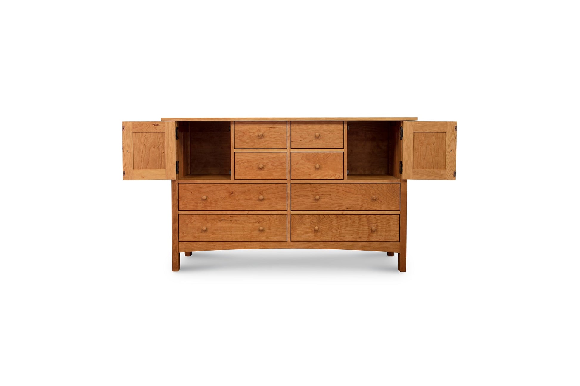 Burlington Shaker 8-Drawer 2-Door Dresser