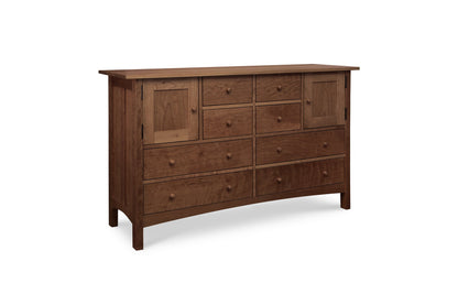 Burlington Shaker 8-Drawer 2-Door Dresser