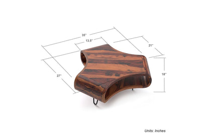 Lotus Coffee Table (18in Height)