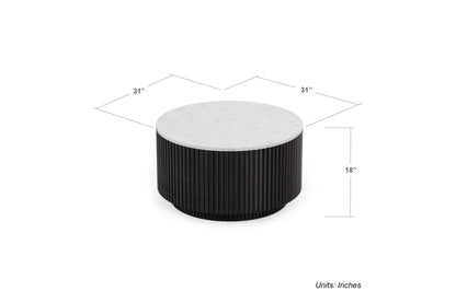Athena Marble Coffee Table