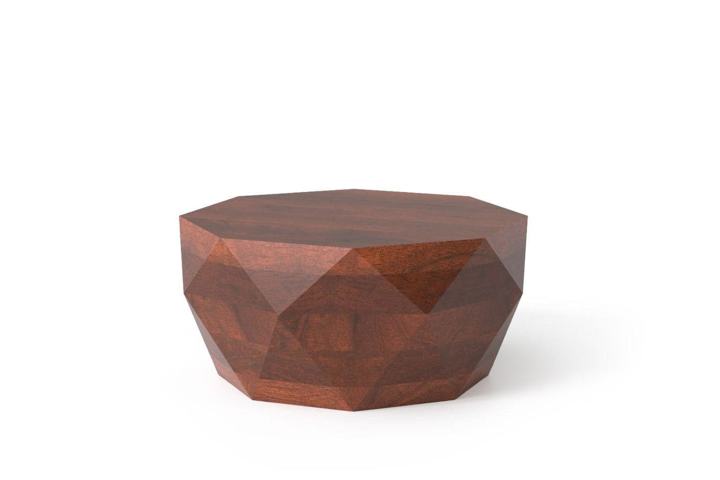 Octavian Coffee Table - Mango Walnut (15in Height)