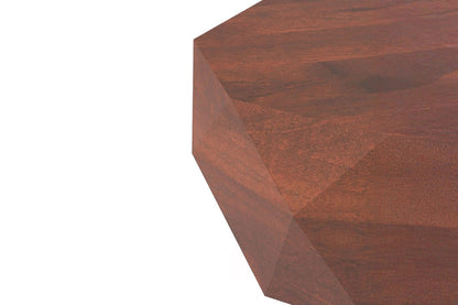 Octavian Coffee Table - Mango Walnut (18in Height)