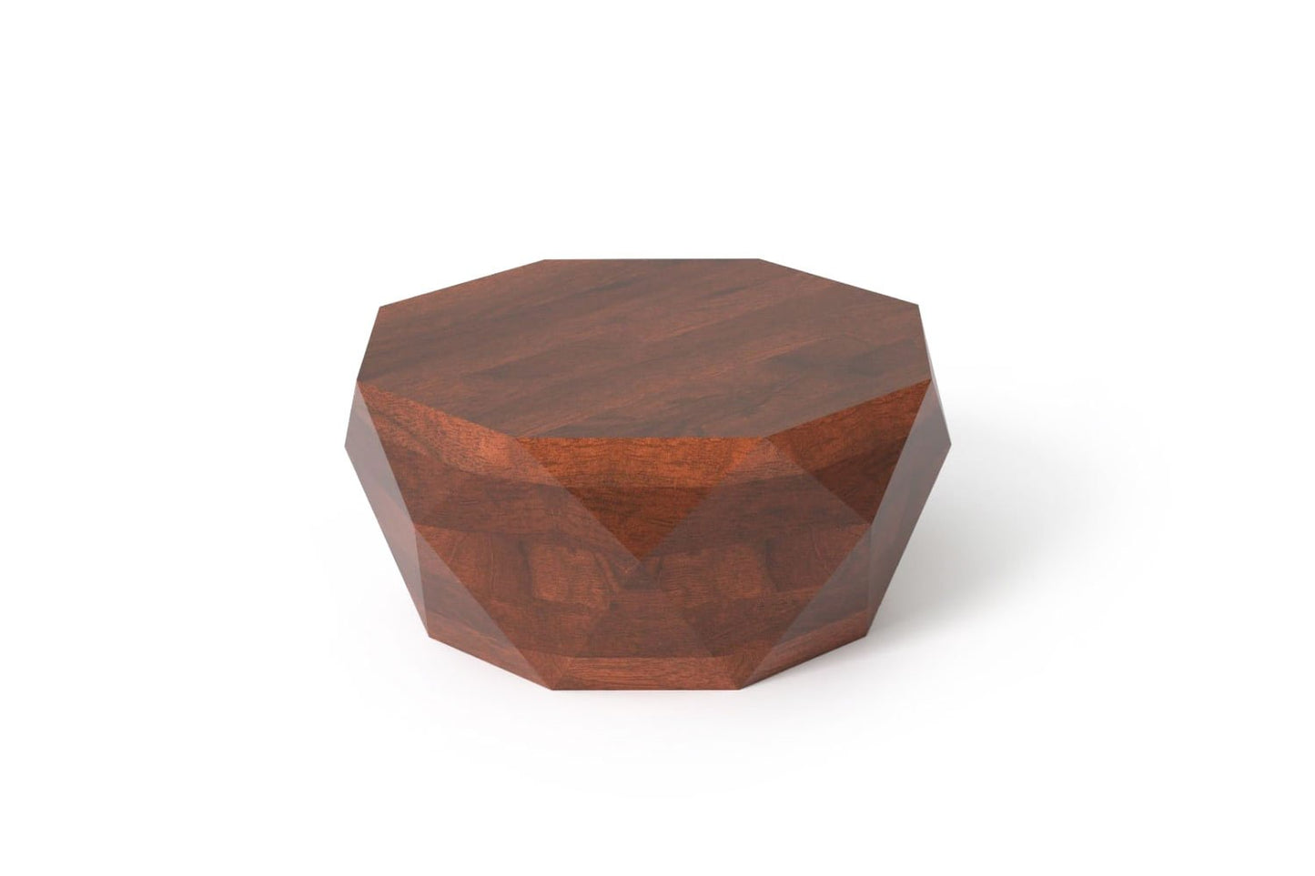 Octavian Coffee Table - Mango Walnut (15in Height)