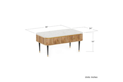Florence Marble Coffee Table