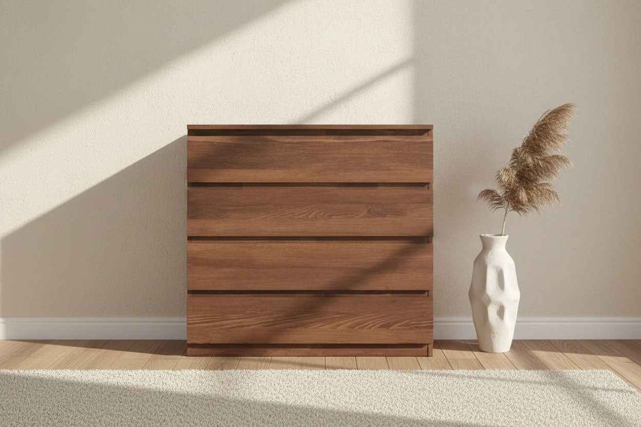 Natural Eco Bedroom Chest • Walnut