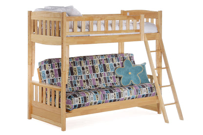 Cinnamon Futon Bunk Bed