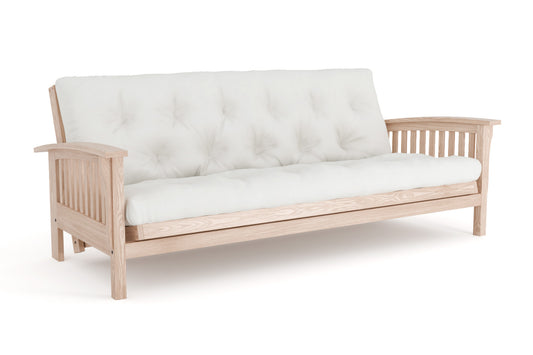 Classic Amish American Oak Futon Sofa Bed Frame