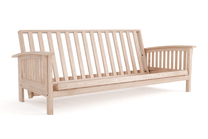 Classic Amish American Oak Futon Sofa Bed Frame