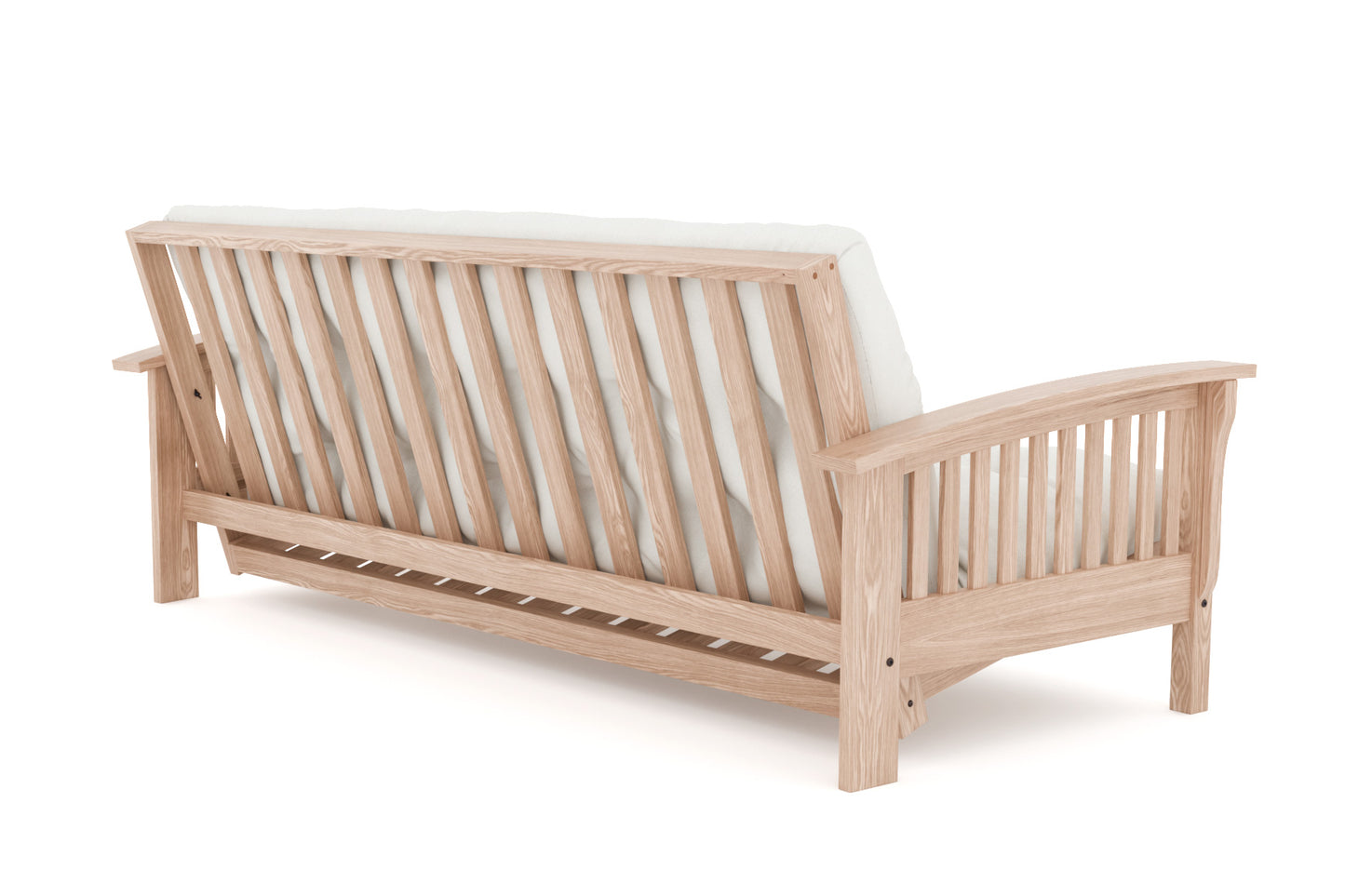 Classic Amish American Oak Futon Sofa Bed Frame