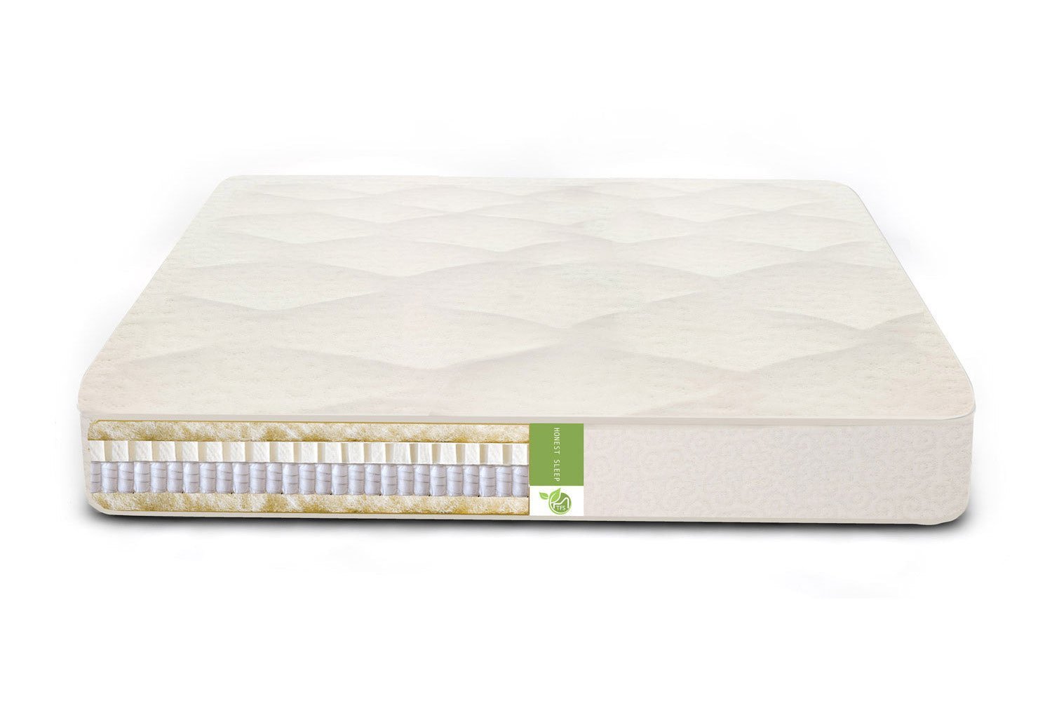 Calm Nest Micro - Coil Organic Latex and Wool Mattress - Comfort Pure