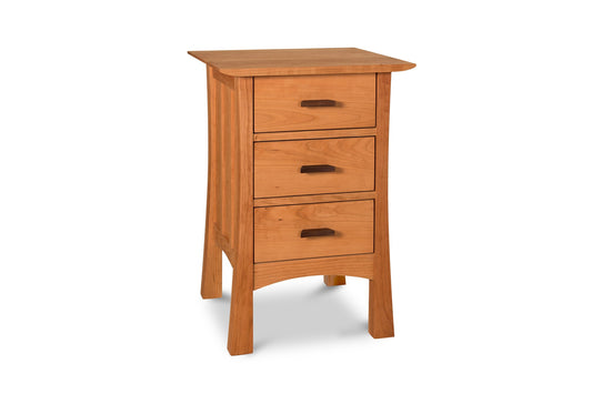 Contemporary Craftsman 3-Drawer Nightstand