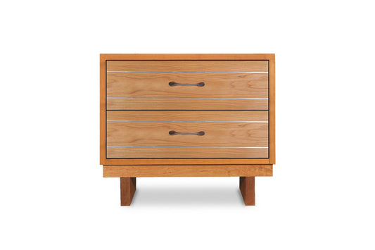Contemporary Cable 2-Drawer Chest