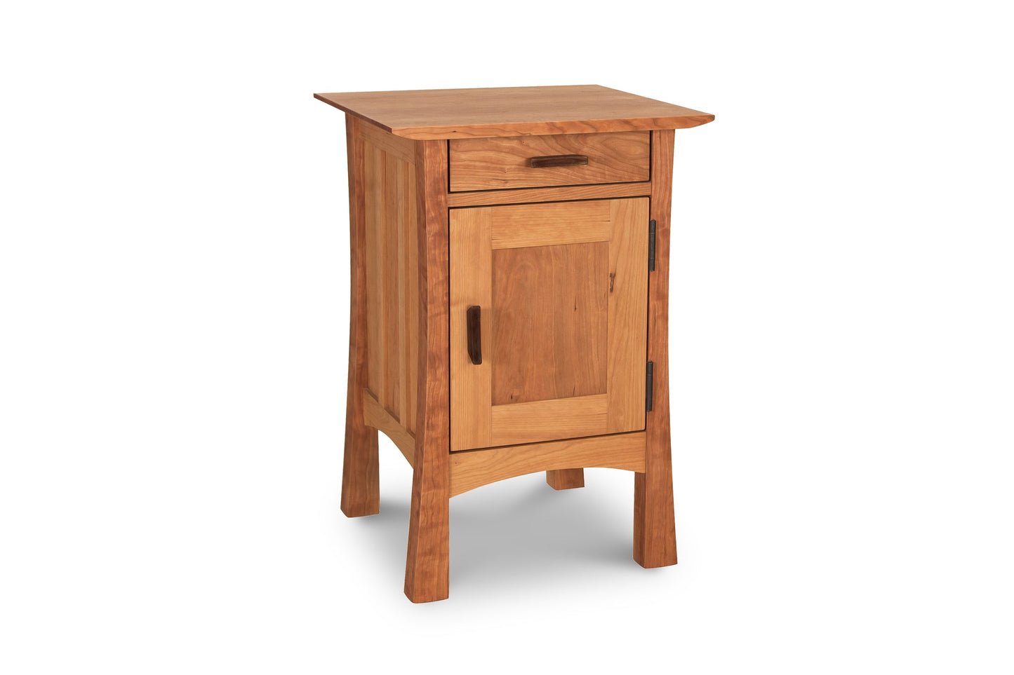 Contemporary Craftsman 1-Drawer Nightstand with Door