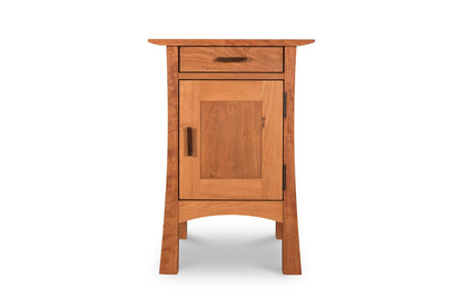 Contemporary Craftsman 1-Drawer Nightstand with Door
