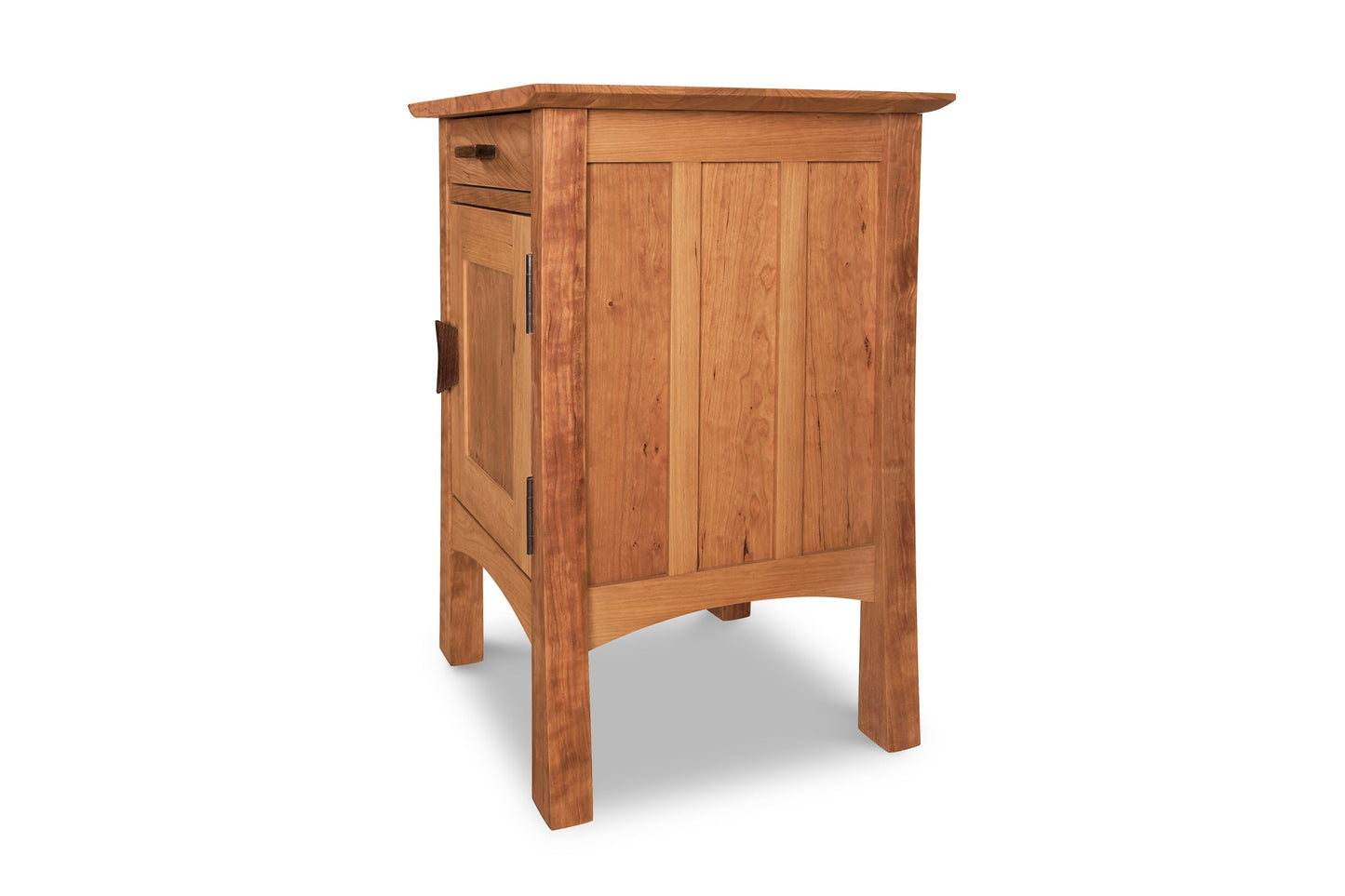Contemporary Craftsman 1-Drawer Nightstand with Door