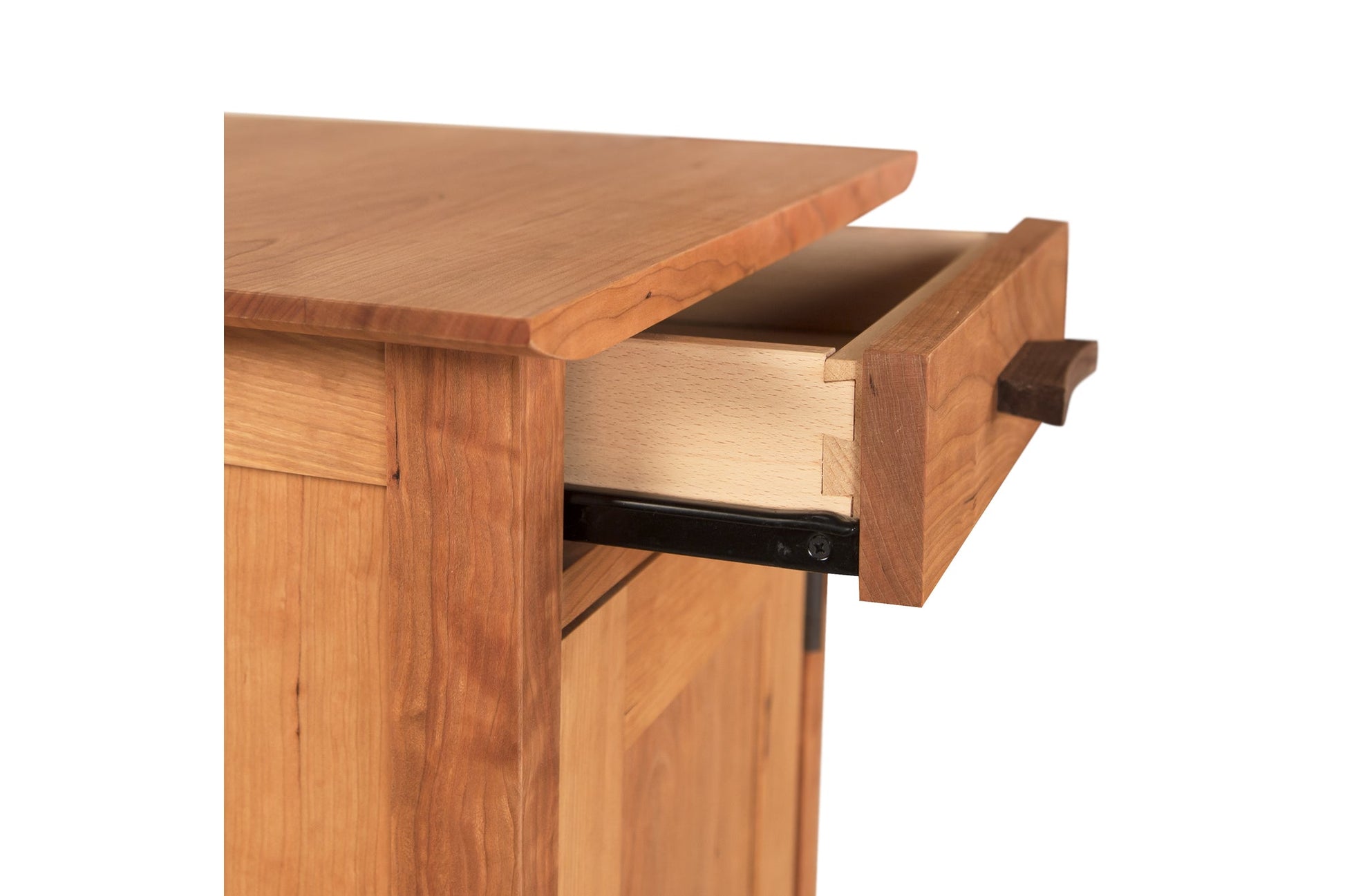 Contemporary Craftsman 1-Drawer Nightstand with Door