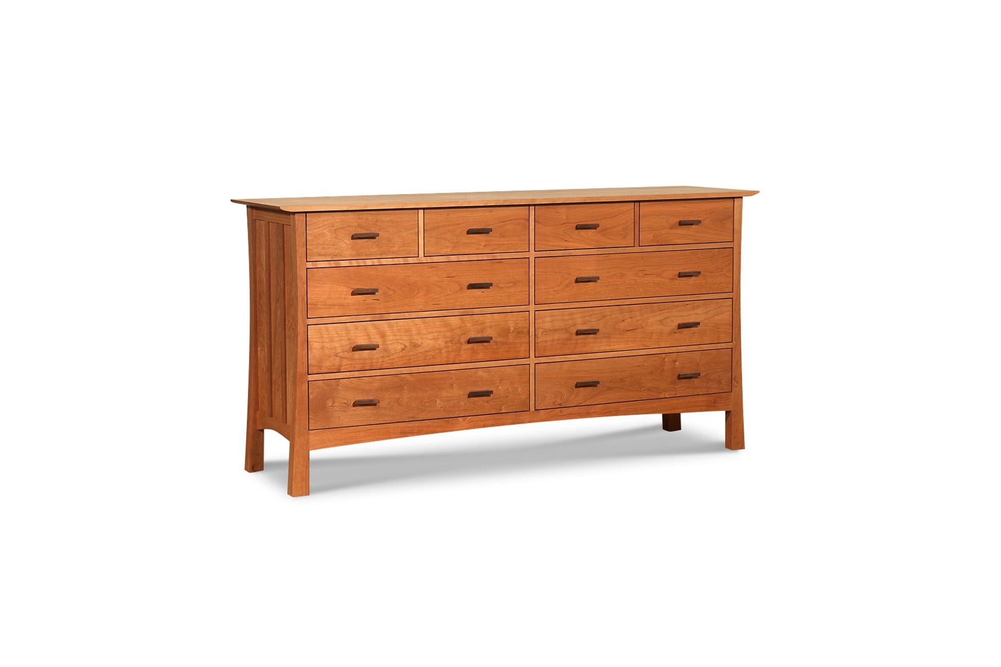 Contemporary Craftsman 10-Drawer Wide Dresser