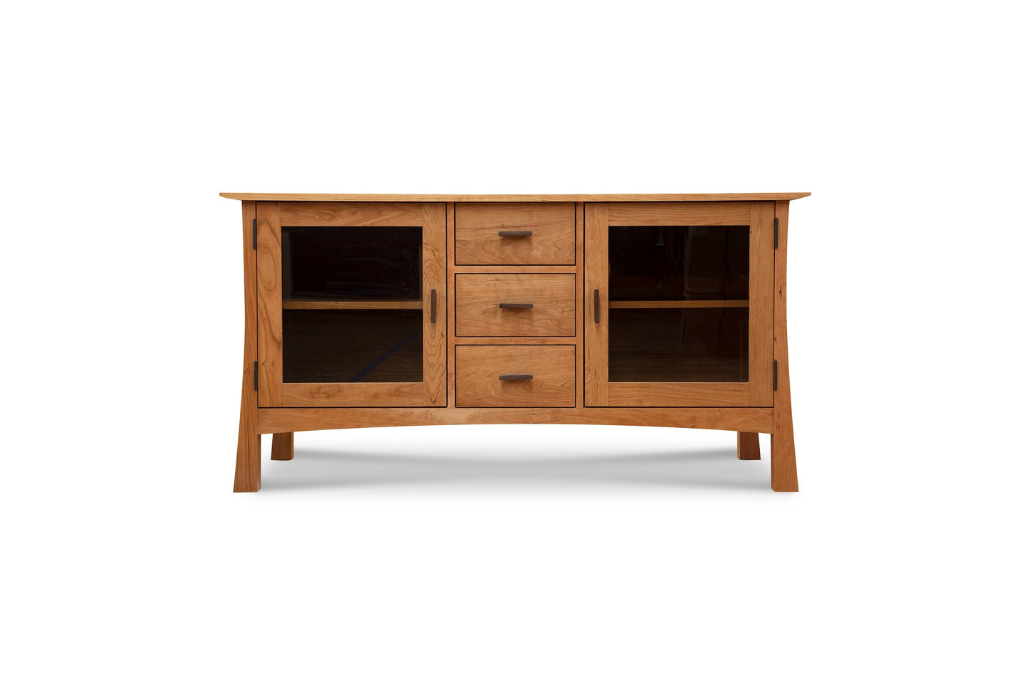 Contemporary Craftsman 3-Drawer Media Console